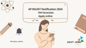 AP RGUKT Notification 2024